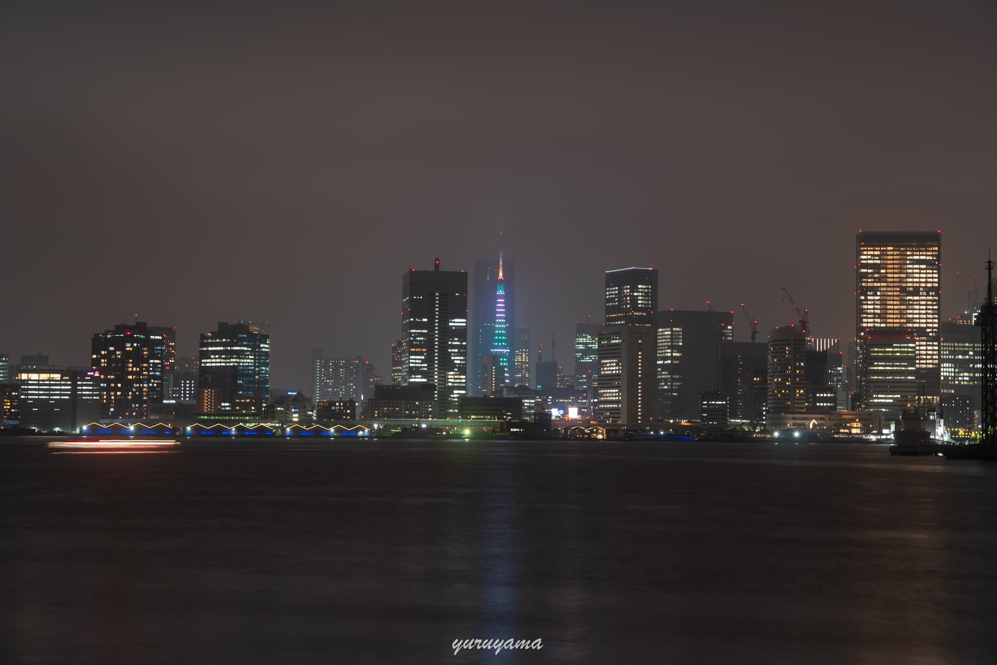 ラビスタ東京ベイ宿泊中に見た東京タワー