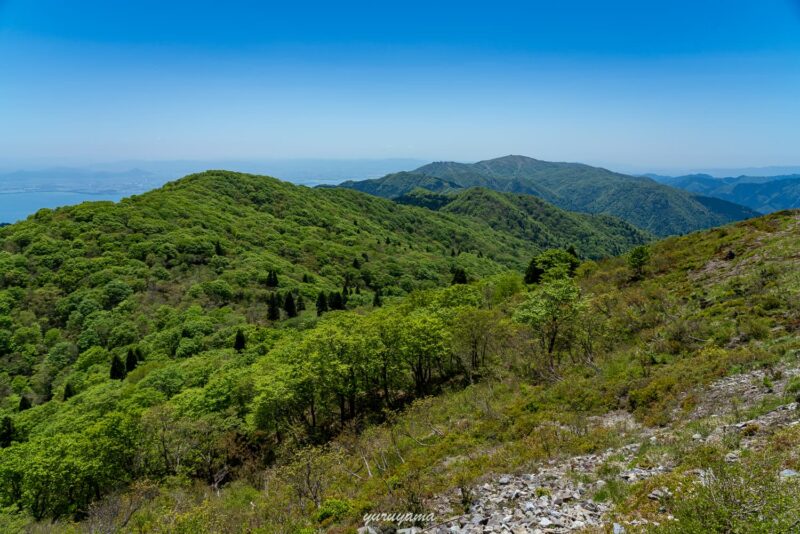 武奈ヶ岳山頂からの景色の画像1