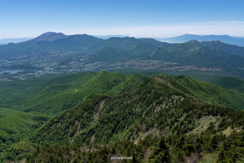 四阿山からの眺望の画像1