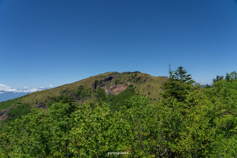 根子岳の山容の画像