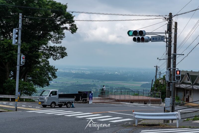 筑波山麓から望む関東平野