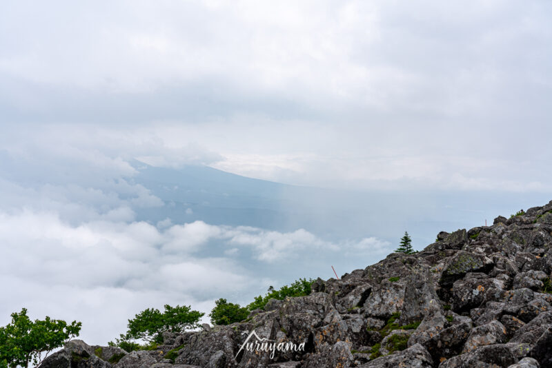 蓼科山登山の画像