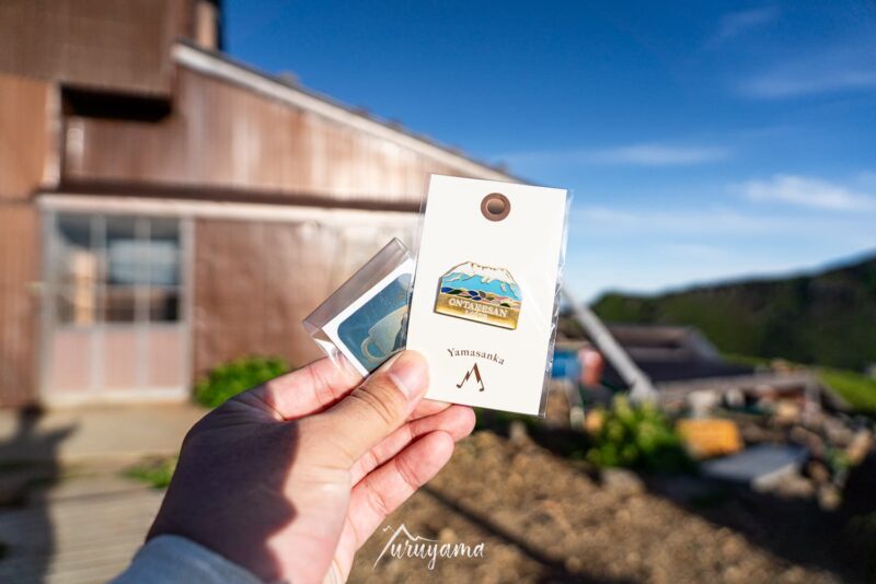 御嶽山の山バッジ