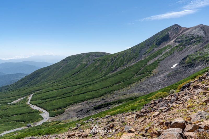乗鞍岳の主峰、剣ヶ峰の画像