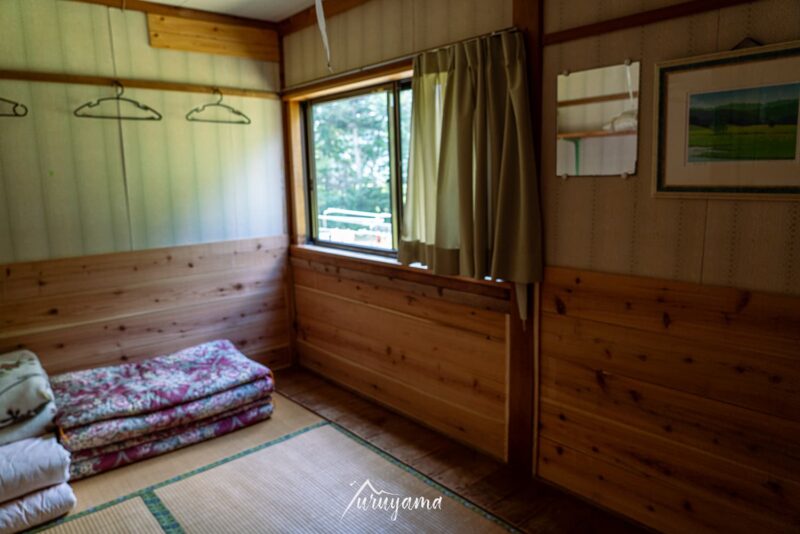 尾瀬小屋の個室の画像