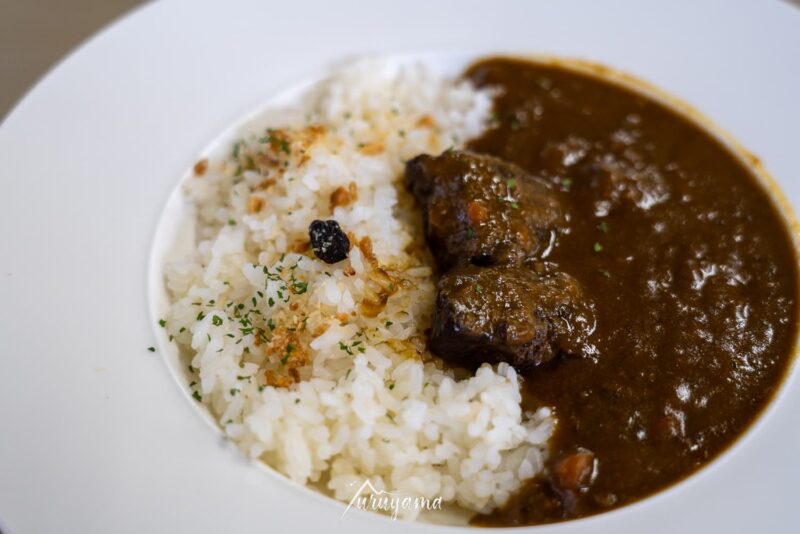 尾瀬沼山荘のカレーの画像